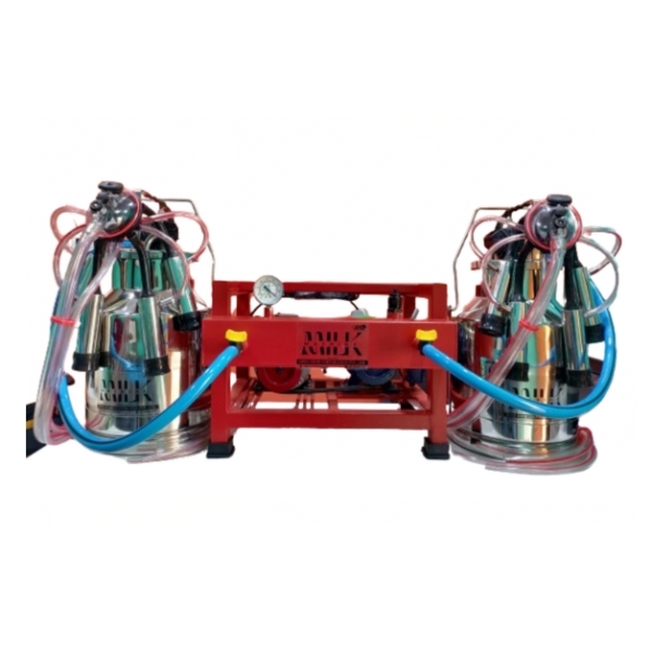 Open Door Milk Machine Double Bucket Model Open Door Milk Machine Double Bucket Model 1HP 650LPM with 25L SS Bucket Suitable for Milking
