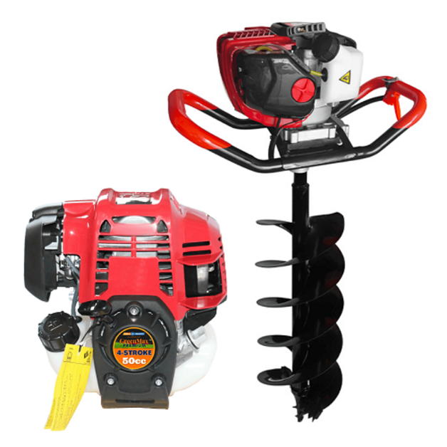 Greenleaf-50cc-4-Stroke-Petrol-Earth-Auger-without-Bit