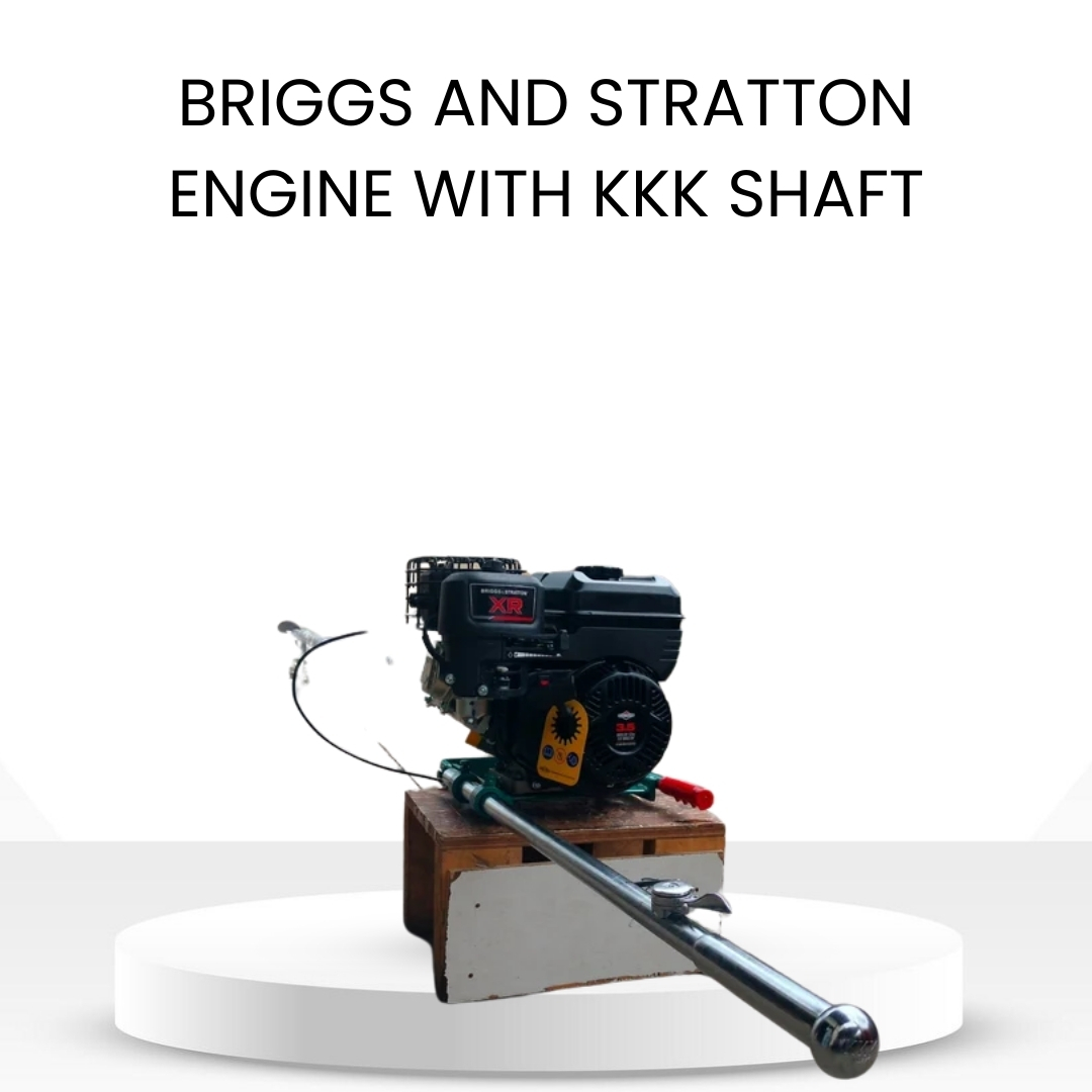 KKK’s Saimax Briggs And Stratton Engine with KKK shaft