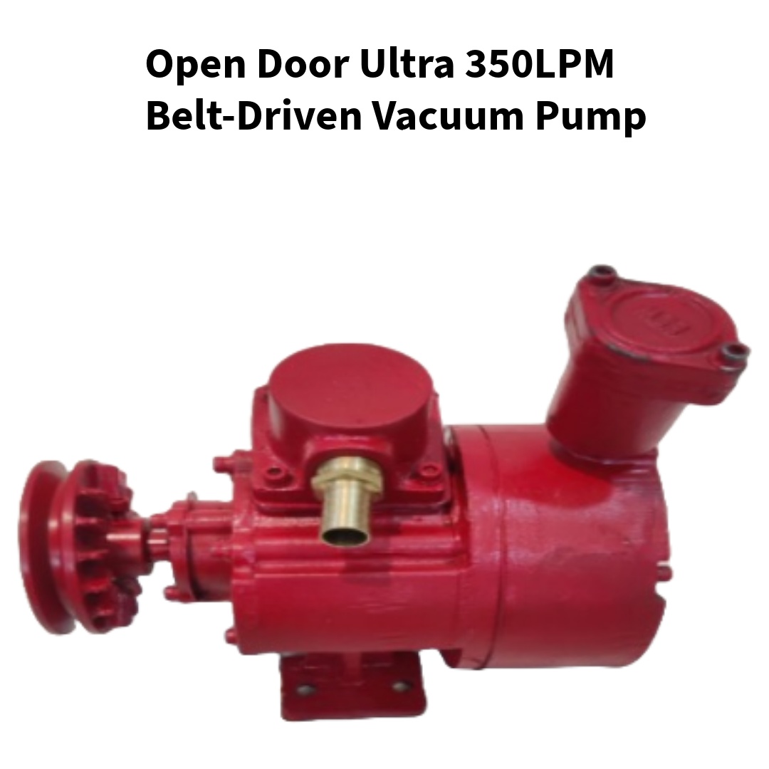 Open-Door-Ultra-350LPM-Belt-Driven-Vacuum-Pump