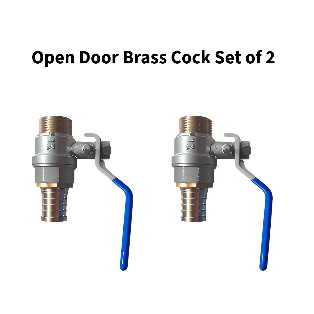 Open-Door-Brass-Cock-Other-Machine-Spare--Set-of-2