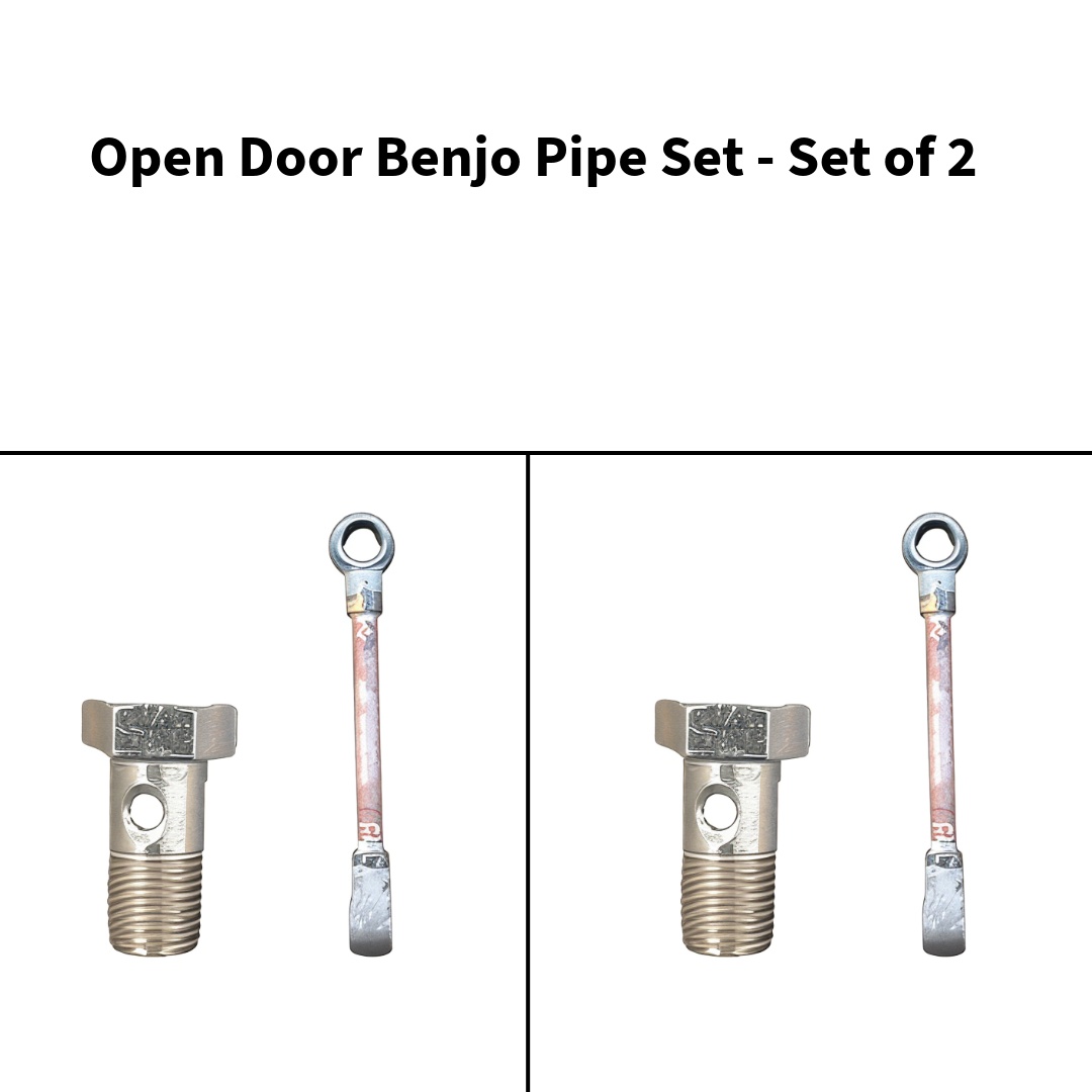 Open-Door-Benjo-Pipe-Set-Vacuum-Pump-Spare--Set-of-2