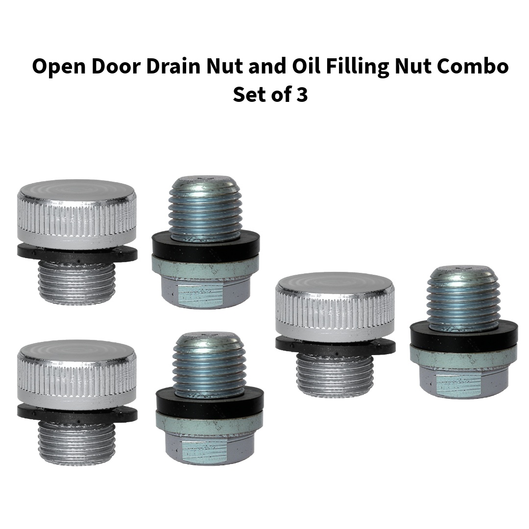 Open-Door-Drain-Nut-and-Oil-Filling-Nut-Combo-Vacuum-Pump-Spare--Set-of-3