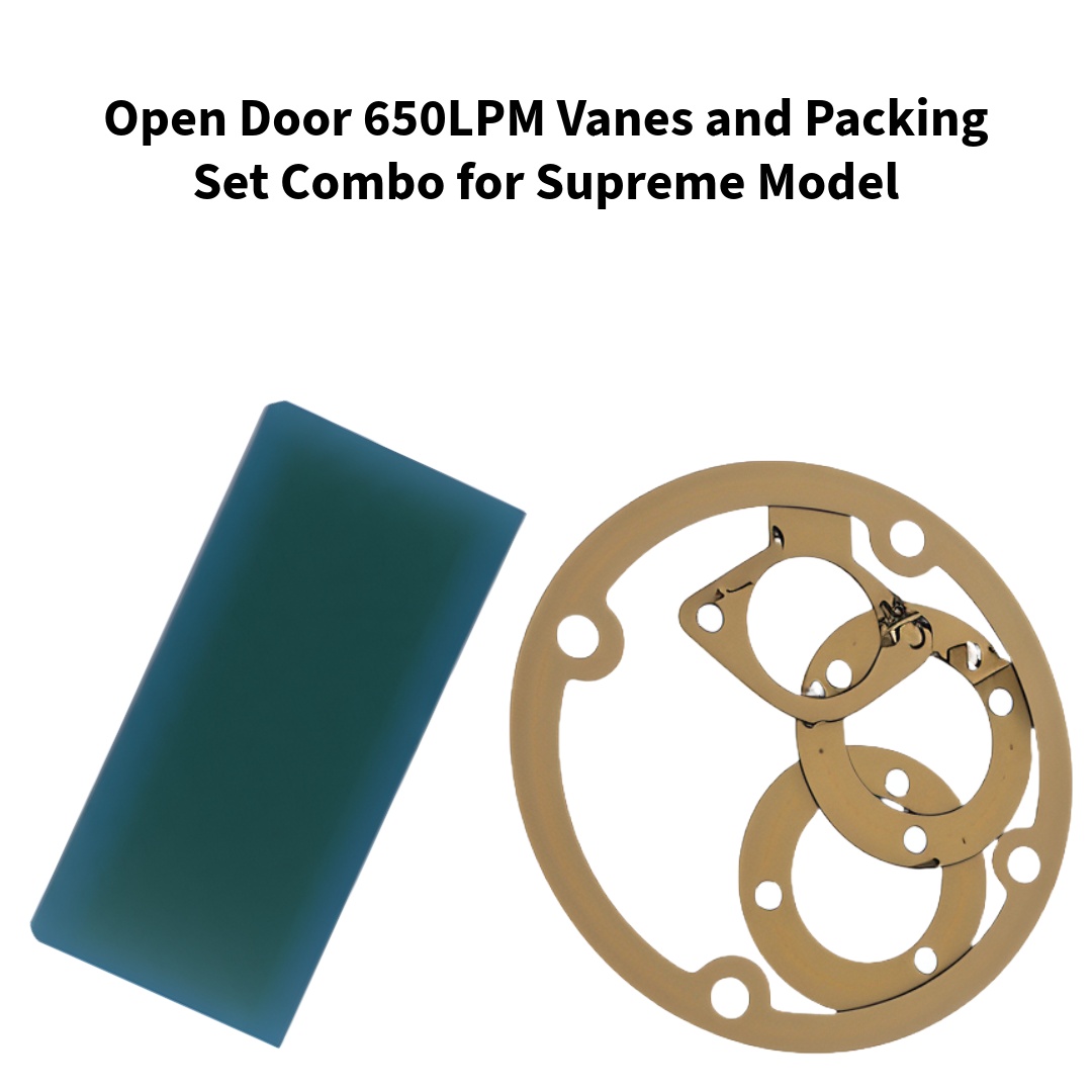 Open-Door-650LPM-Vanes-and-Packing-Set-Combo-for-Supreme-Model-Vacuum-Pump-Spare