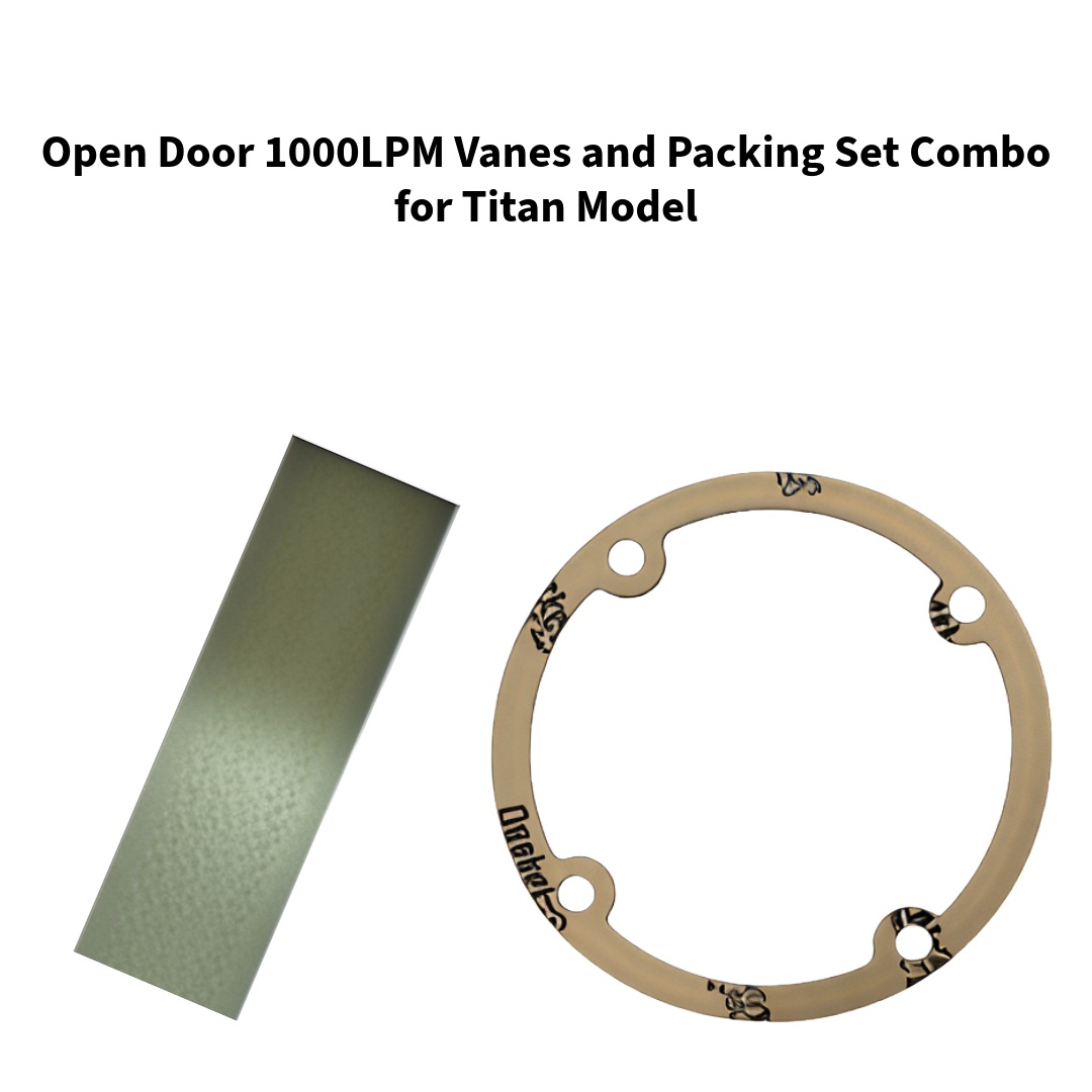 Open-Door-1000LPM-Vanes-and-Packing-Set-Combo-for-Titan-Model-Vacuum-Pump-Spare