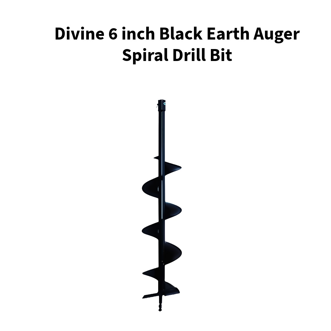 Divine-6-inch-Black-Earth-Auger-Spiral-Drill-Bit