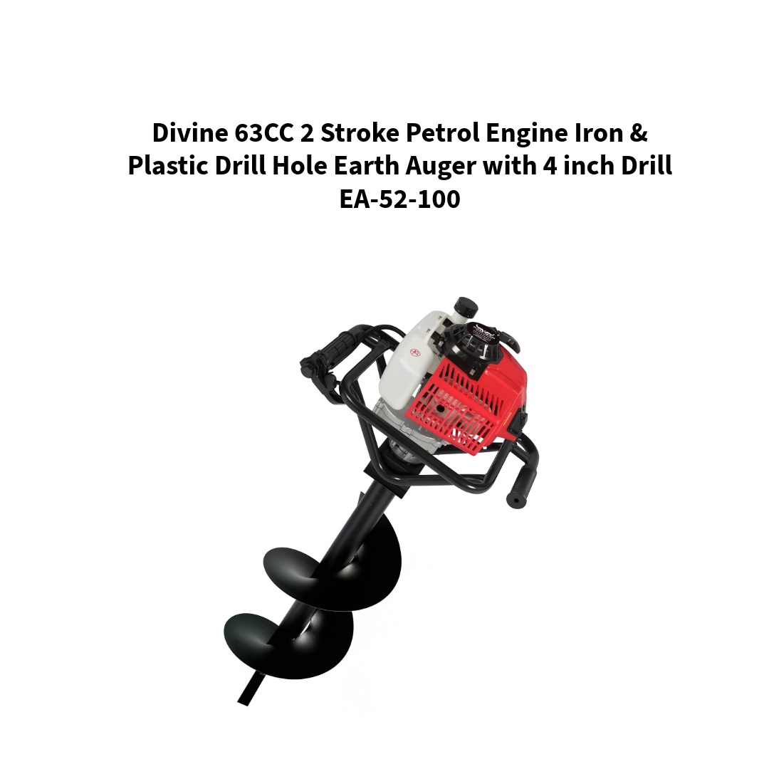 Divine-63CC-2-Stroke-Petrol-Engine-Iron-and-Plastic-Drill-Hole-Earth-Auger-with-4-inch-Drill-EA-52-100