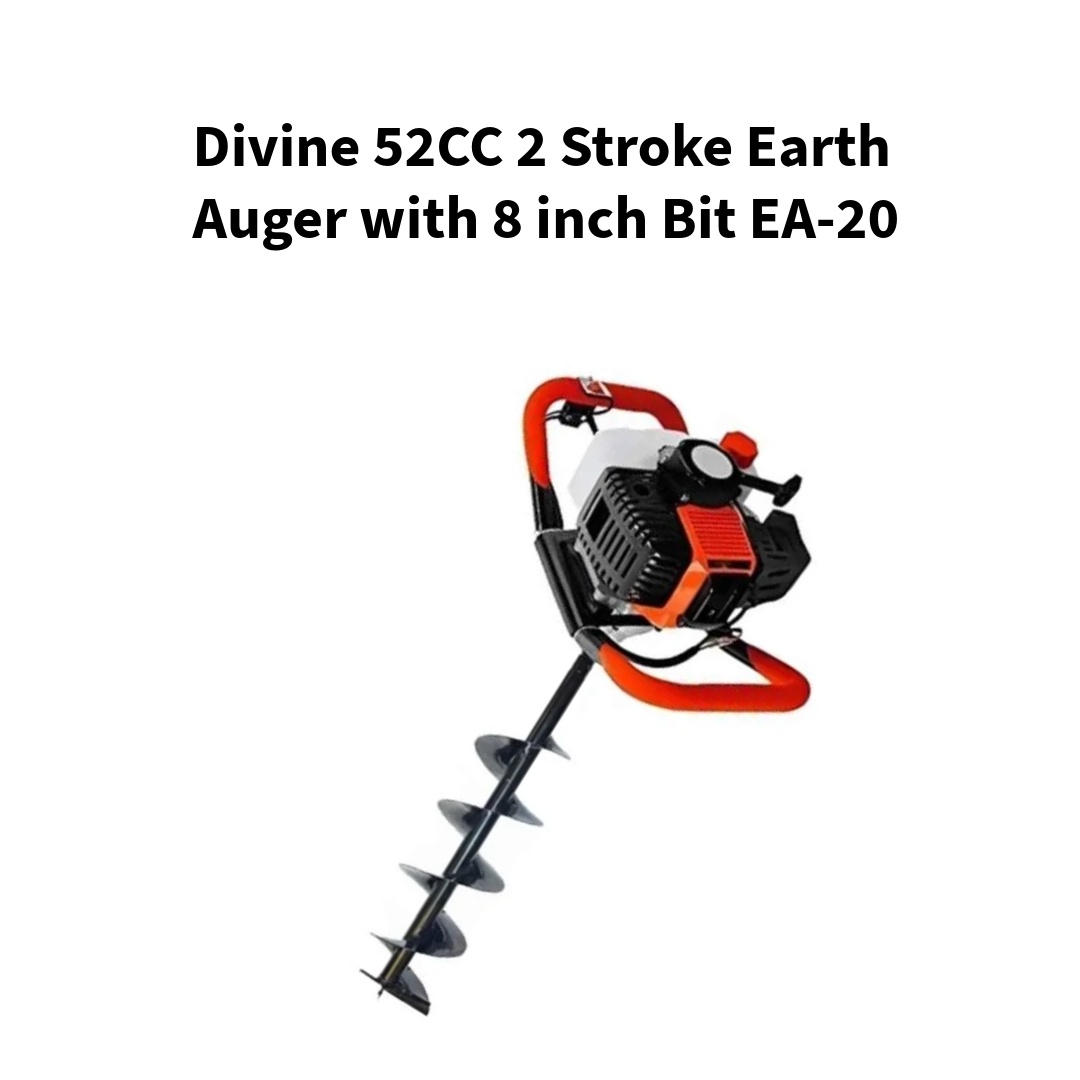 Divine-52CC-2-Stroke-Earth-Auger-with-8-inch-Bit-EA-20