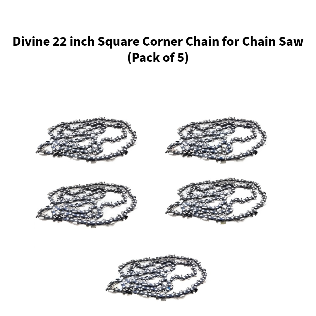 Divine-22-inch-Square-Corner-Chain-for-Chain-Saw-Pack-of-5