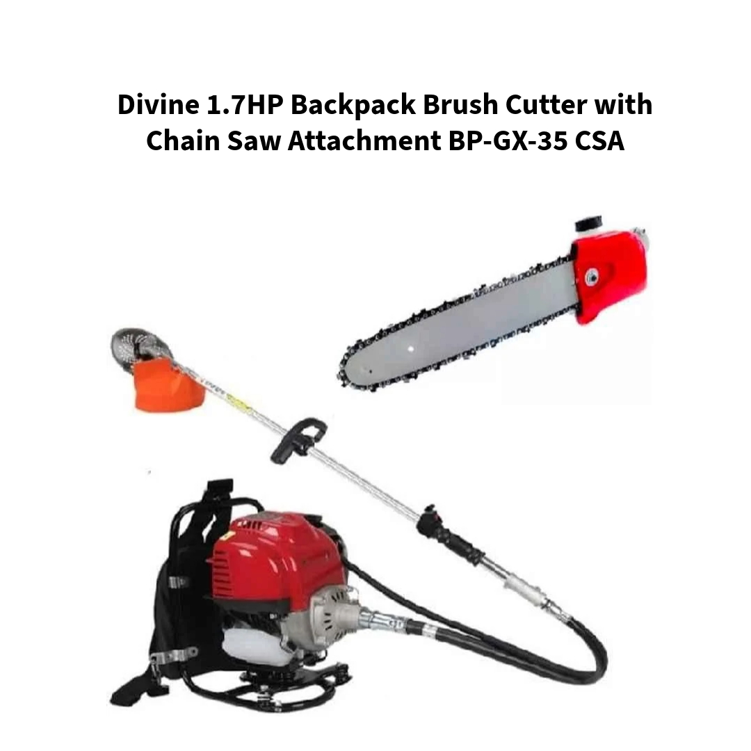 Divine-1-7HP-Backpack-Brush-Cutter-with-Chain-Saw-Attachment-BP-GX-35-CSA