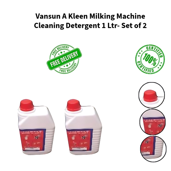 Vansun-A-Kleen-Milking-Machine-Cleaning-Detergent-1-Ltr--Set-of-2