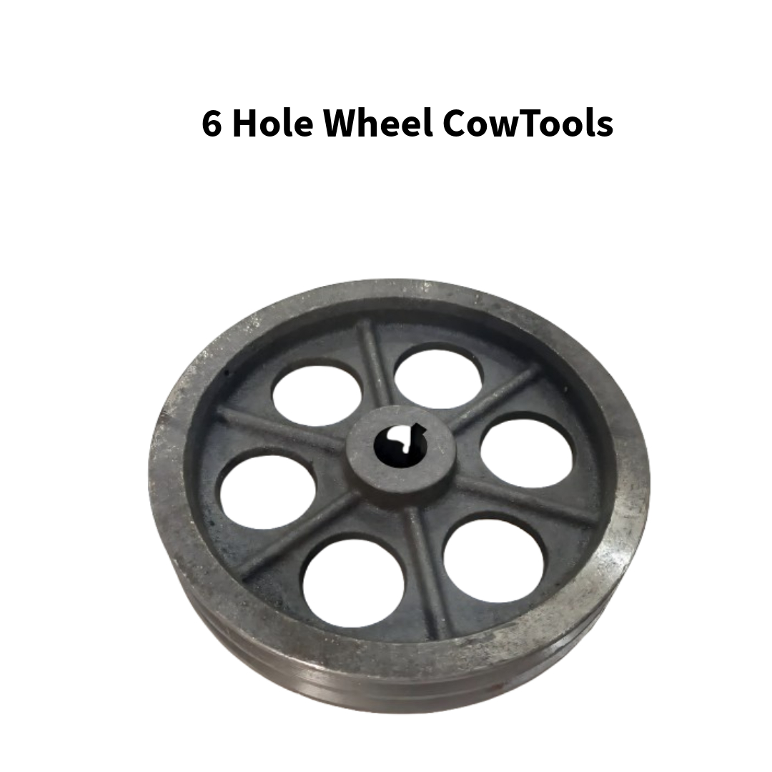 6-Hole-Wheel-for-Chaff-Cutter-CowTools