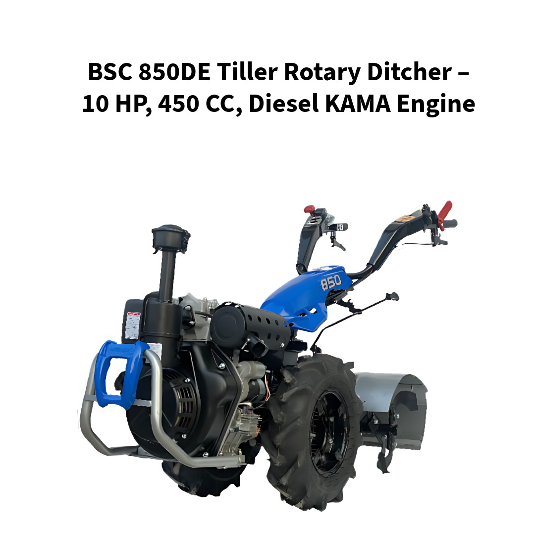 Sprayman-BSC-850DE-Tiller-Rotary-Ditcher--10-HP-450-CC-Diesel-KAMA-Engine