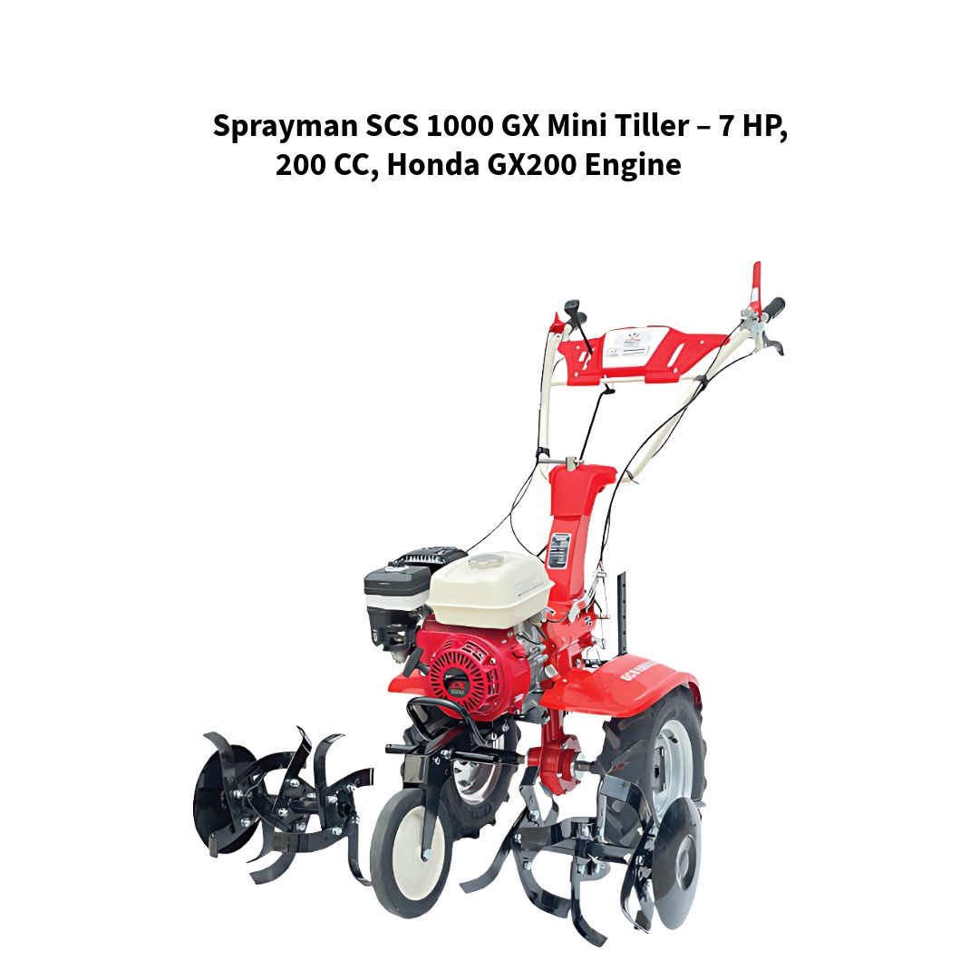 Sprayman-SCS-1000-GX-Mini-Tiller--7HP-200-CC-Honda-GX200-Engine