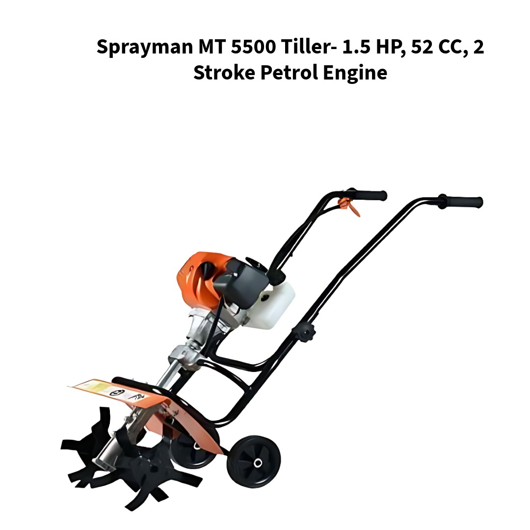 Sprayman-MT-5500-Power-Tiller-1-5-HP-52-CC-2-Stroke-Petrol-Engine