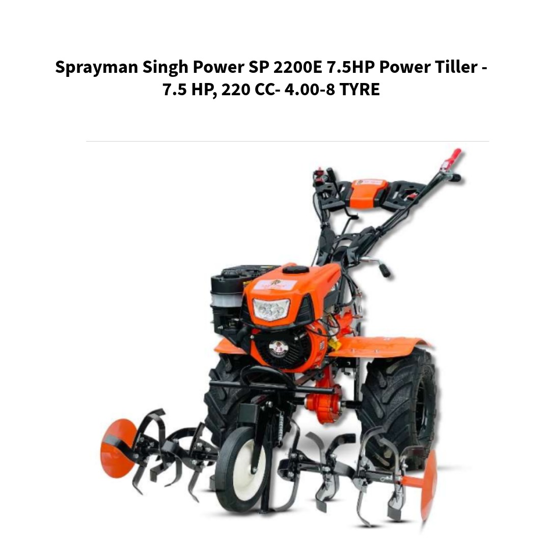 Sprayman-Singh-Power-SP-2200E-7-5HP-Power-Tiller--7-5-HP-220-CC-4-00-8-TYRE