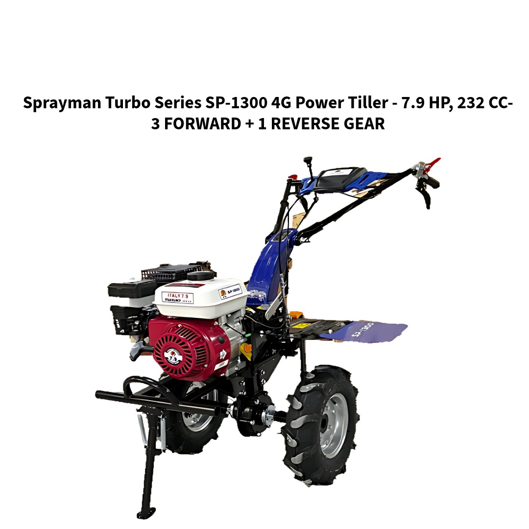 Sprayman-Turbo-Series-SP-1300-4G-Power-Tiller--7-9-HP-232-CC-3-FORWARD-Plus-1-REVERSE-GEAR
