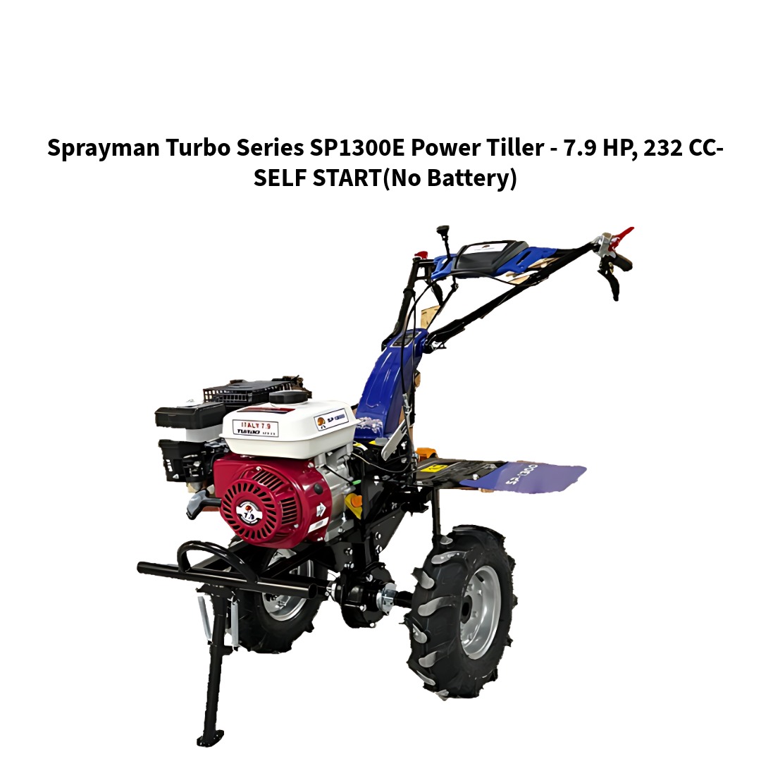 Sprayman-Turbo-Series-SP1300E-Power-Tiller--7-9-HP-232-CC-SELF-STARTNo-Battery