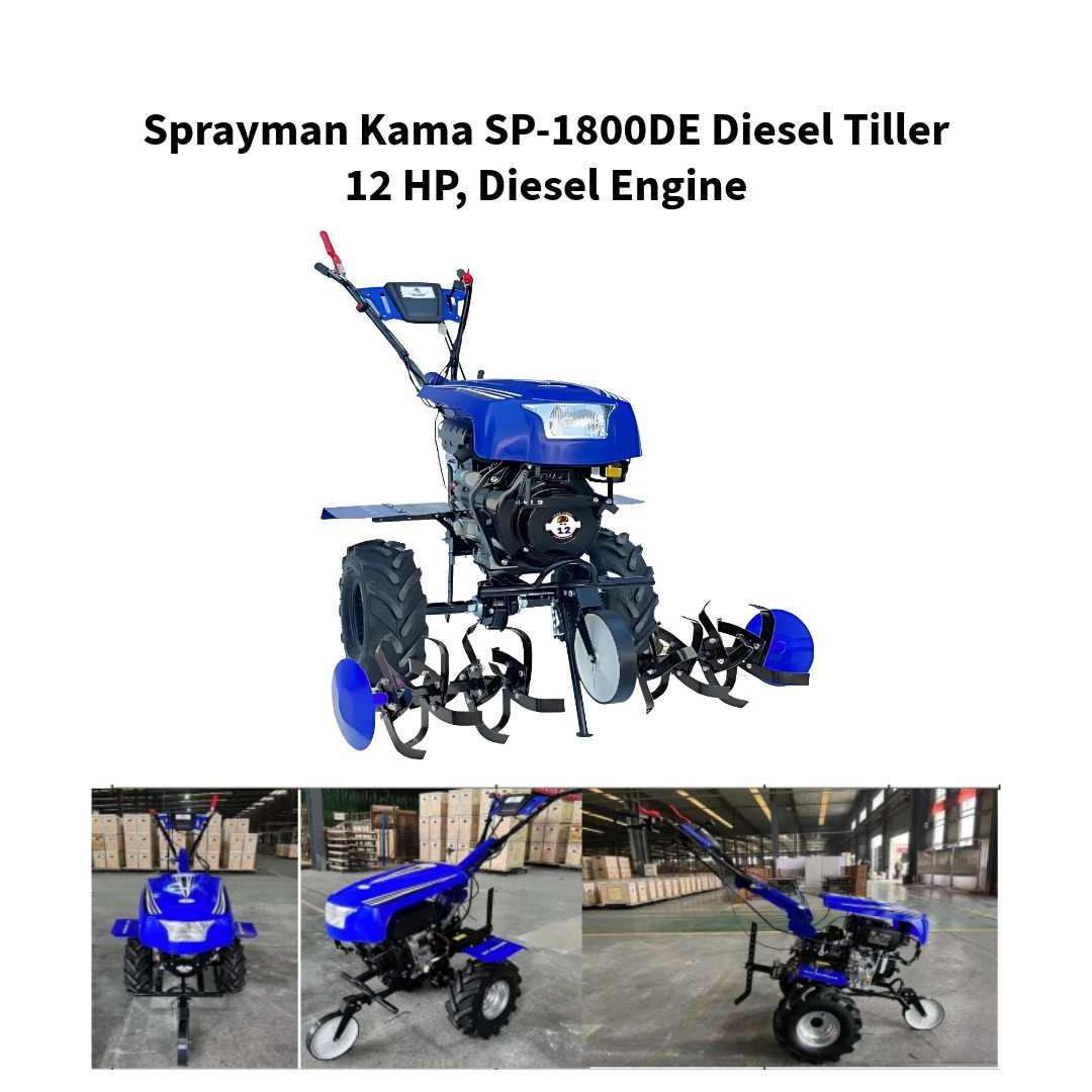 Sprayman-Kama-SP-1800DE-Diesel-Tiller--12-HP-Diesel-Engine