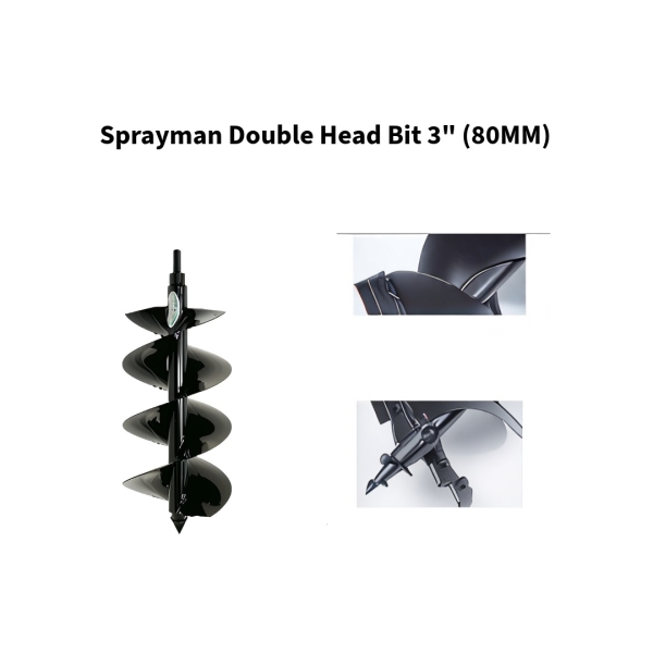 Sprayman-Double-Head-Bit-3inch-80MM