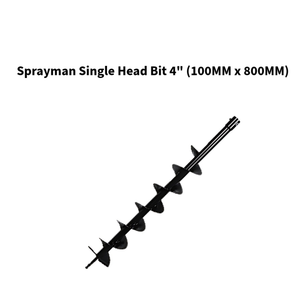 Sprayman-Single-Head-Bit-4inch-100MM-by-800MM