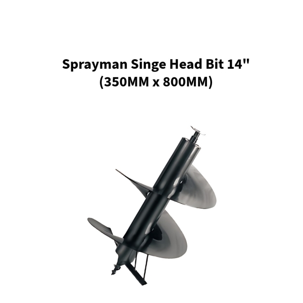 Sprayman-Singe-Head-Bit-14inch-350MM-by-800MM