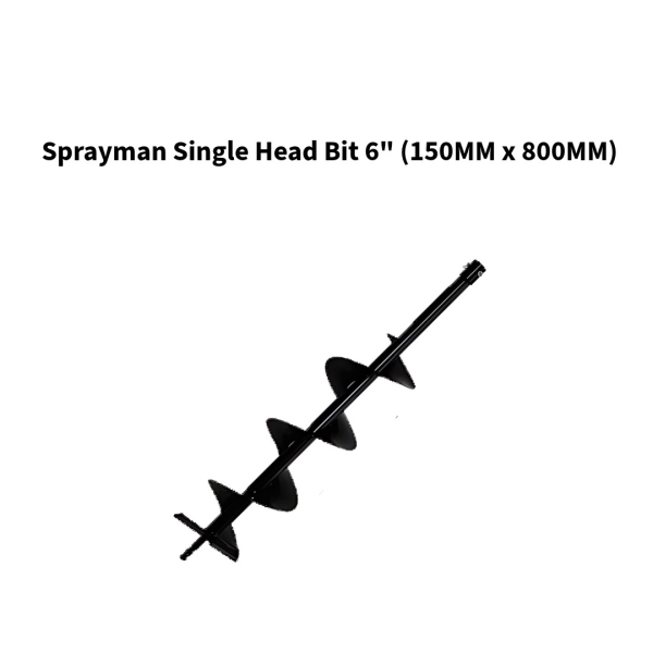 Sprayman-Single-Head-Bit-6inch-150MM-by-800MM