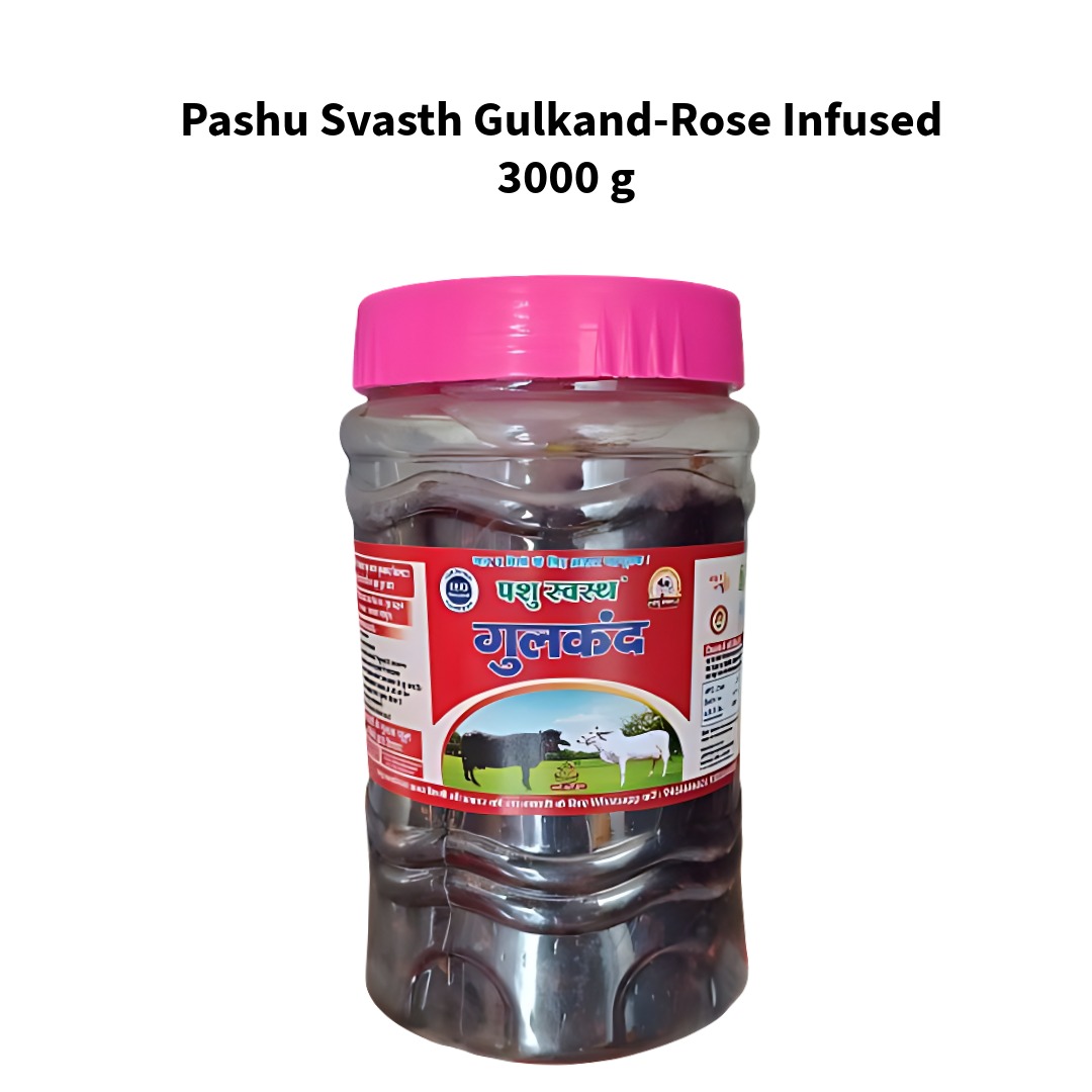 Pashu-Svasth-Gulkand-Rose-Infused-Increase-Milk-Cools-Stomachs-for-Happy-Cattle-3000-g