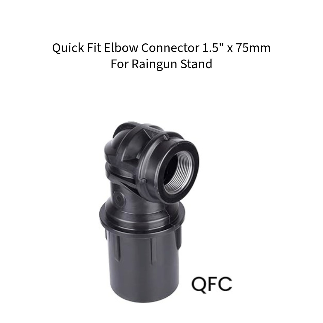 Quick-Fit-Elbow-Connector-1-point-5-inch-by-75mm-for-Raingun-Stand