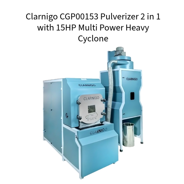 Clarnigo-CGP00153-Pulverizer-2-in-1-with-15HP-Multi-Power-Heavy-Cyclone