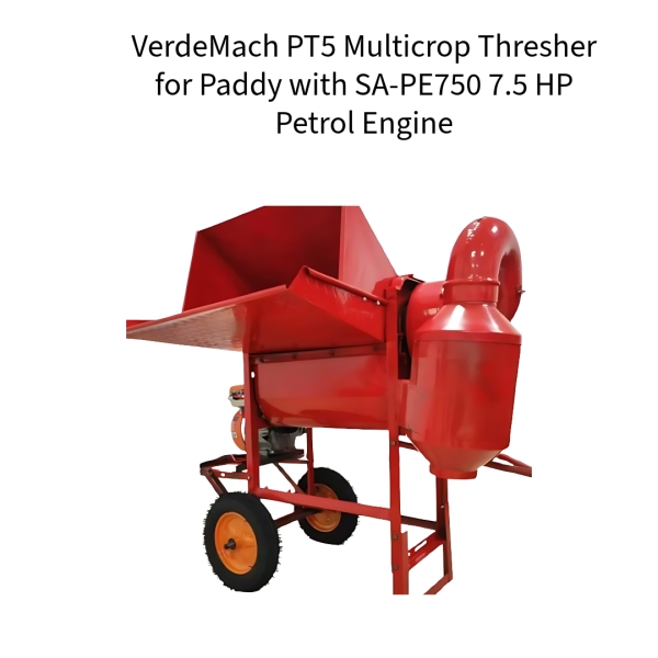 VerdeMach-PT5-Multicrop-Thresher-for-Paddy-with-SA-PE750-7.5-HP-Petrol-Engine