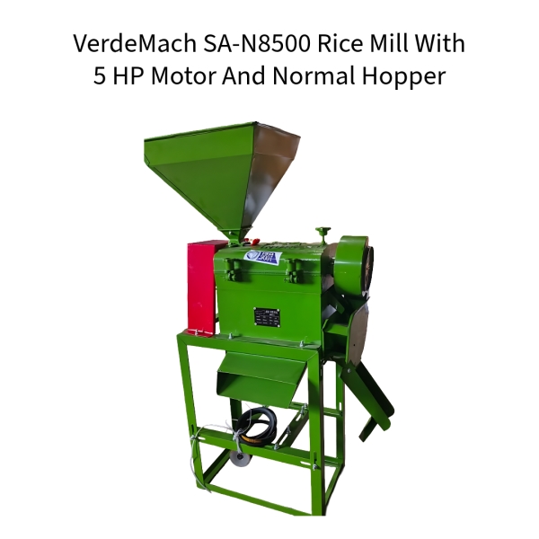 VerdeMach-SA-N8500-Rice-Mill-With-5-HP-Motor-And-Normal-Hopper