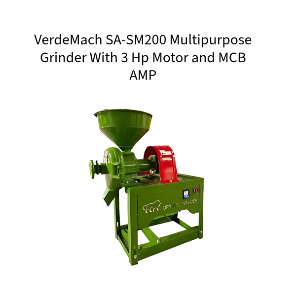 VerdeMach-SA-SM200-Multipurpose-Grinder-With-3-Hp-Motor-and-MCB-AMP