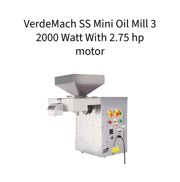 VerdeMach-SS-Mini-Oil-Mill-3-2000-Watt-With-2.75-hp-motor