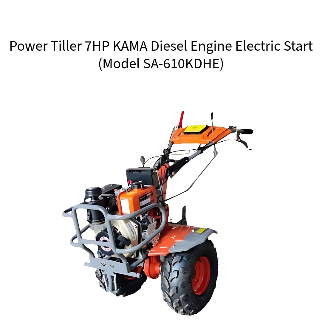 Power-Tiller-7HP-KAMA-Diesel-Engine-Electric-Start-Model-SA-610KDHE--VerdeMach