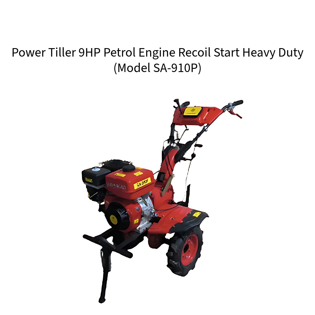 Power-Tiller-9HP-Petrol-Engine-Recoil-Start-Heavy-Duty-Model-SA-910P--VerdeMach