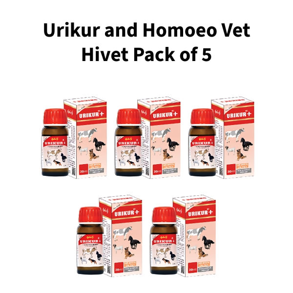 Urikur-and-Homoeo-Vet-Hivet-Pack-of-5