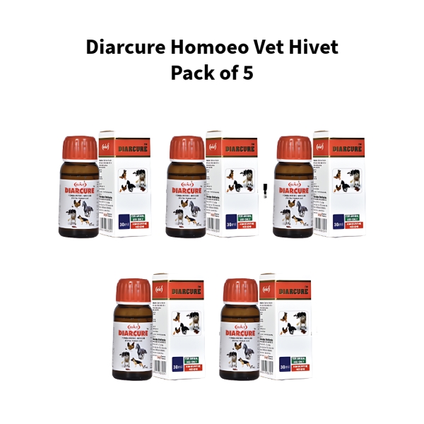 Diarcure-Homoeo-Vet-Hivet-Pack-of-5