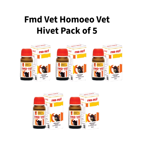 Fmd-Vet-Homoeo-Vet-Hivet-Pack-of-5