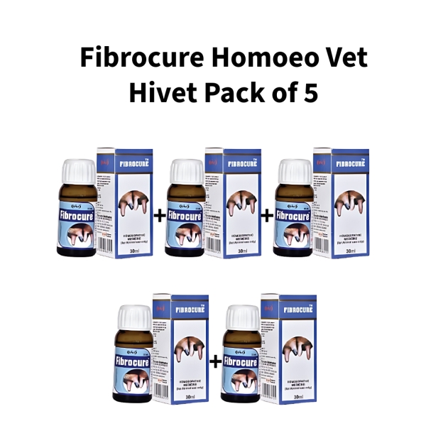 Fibrocure-Homoeo-Vet-Hivet-Pack-of-5
