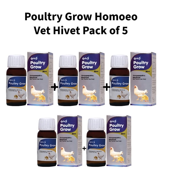 Poultry-Grow-Homoeo-Vet-Hivet-Pack-of-5