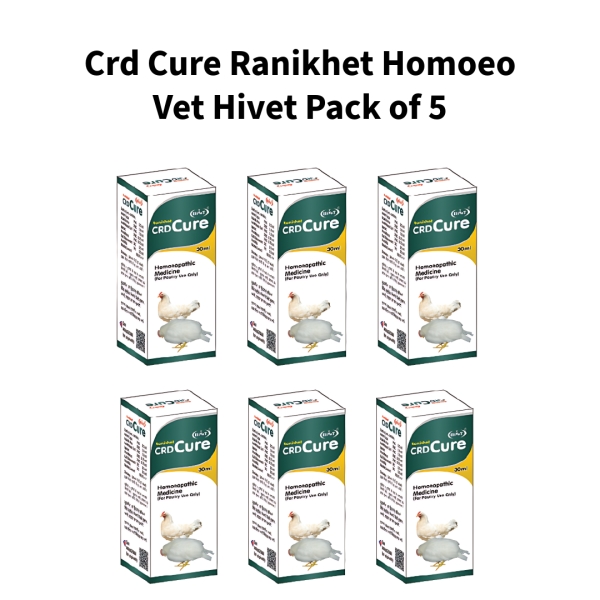 Crd-Cure-Ranikhet-Homoeo-Vet-Hivet-Pack-of-5