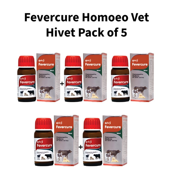 Fevercure-Homoeo-Vet-Hivet-Pack-of-5