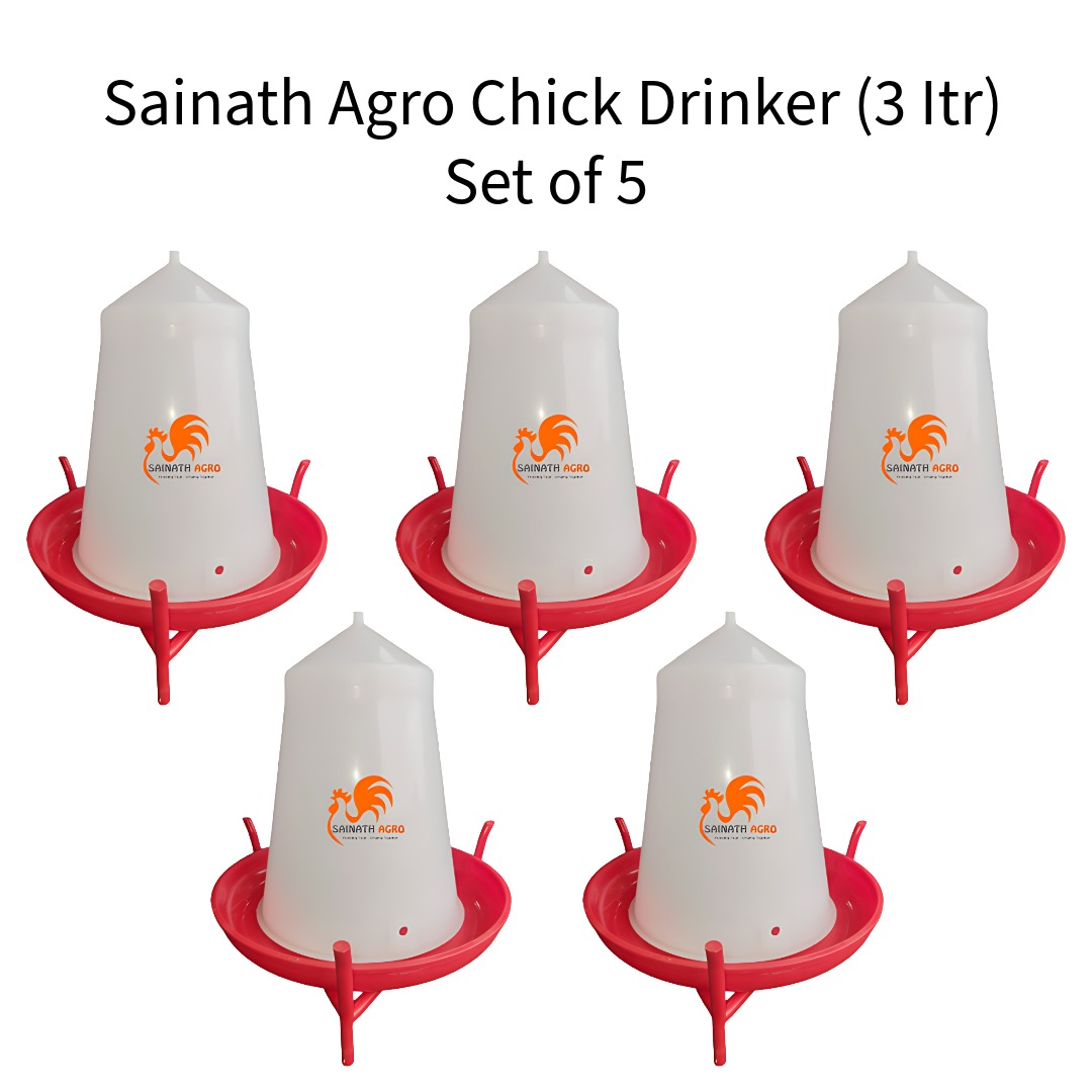 Sainath-Agro-Chick-Drinker-3-Itr-Set-of-5