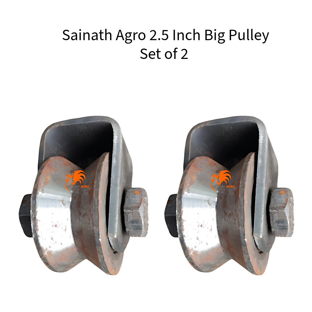 Sainath-Agro-2-point-5-Inch-Big-Pulley-Set-of-2