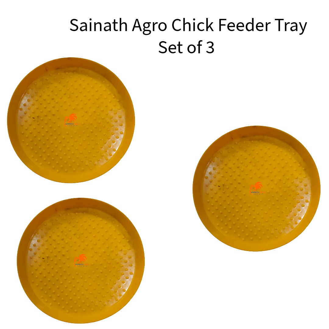 Sainath-Agro-Chick-Feeder-Tray-Set-of-3