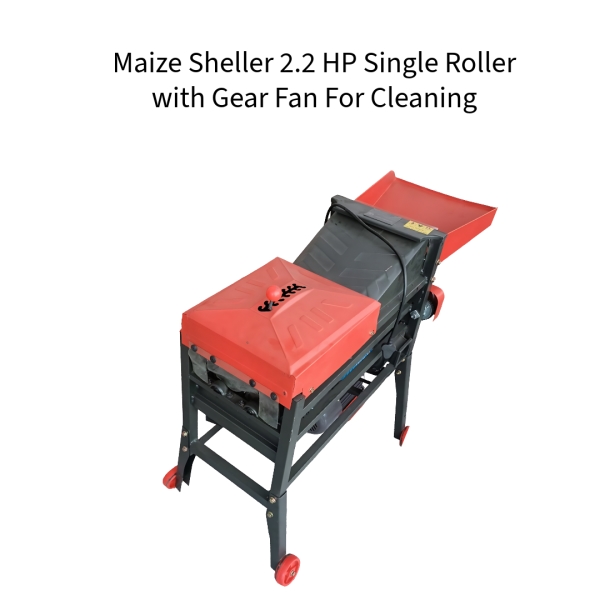 Maize-Sheller-2.2-HP-Single-Roller-with-Gear-Fan-For-Cleaning