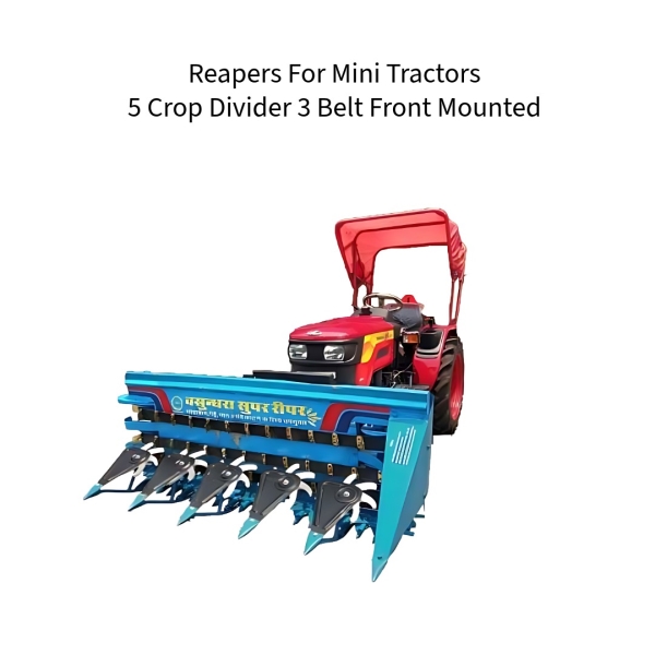 Reapers-For-Mini-Tractors-5-Crop-Divider-3-Belt-Front-Mounted