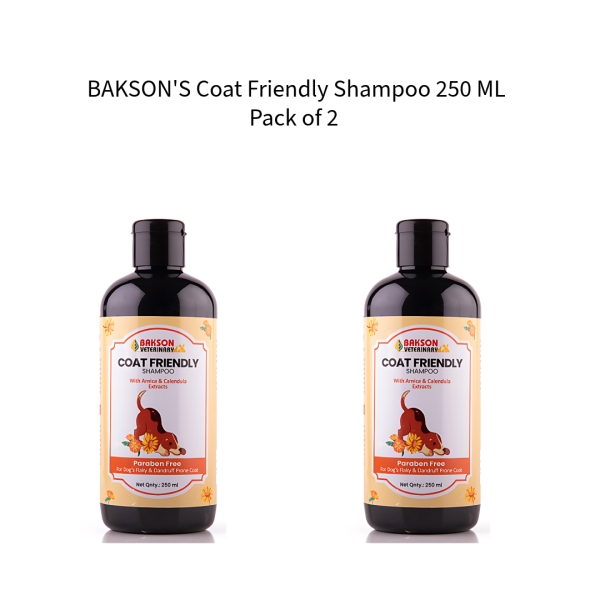 BAKSON-VETERINARY-Coat-Friendly-Shampoo-250-ML-Pack-of-2